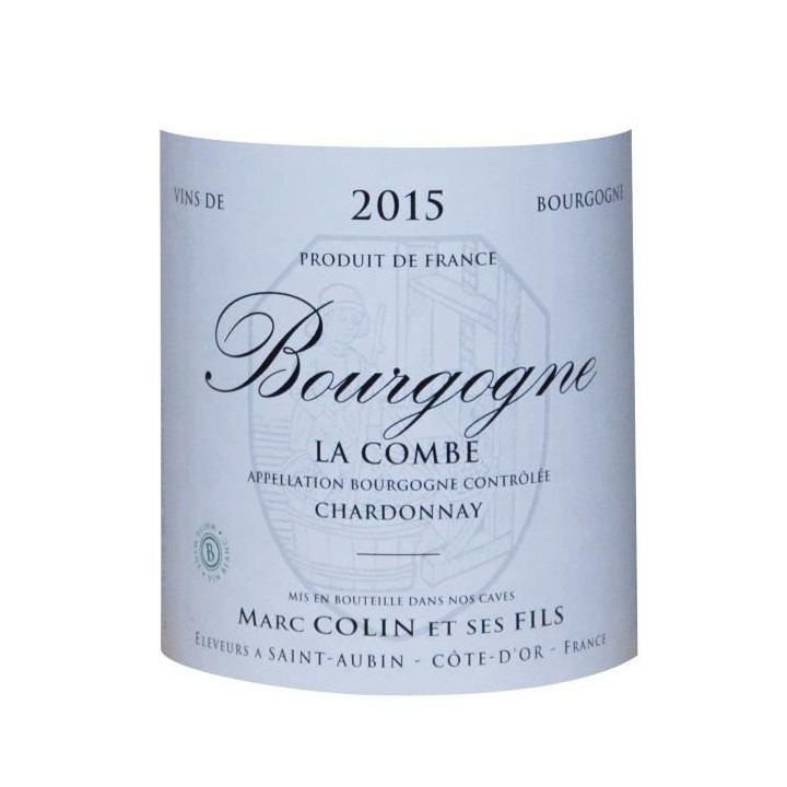Marc Colin 2015 Bourgogne Chardonnay - Vin blanc de Bourgogne