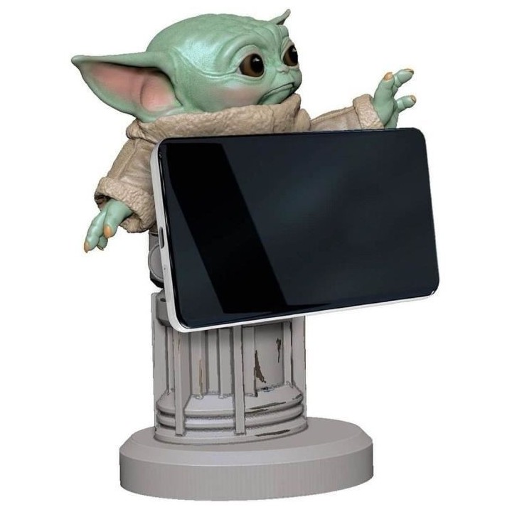 Figurine The Child Bébé Yoda - Support & Chargeur pour Manette et Sm