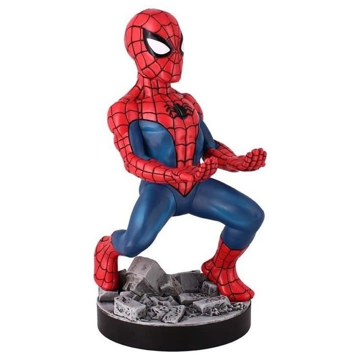 Figurine Spider-Man 2020 - Support & Chargeur pour Manette et Smartpho