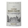 Château Marquis D'Alesme Becker 2018 Margaux - Vin rouge de Bordeaux