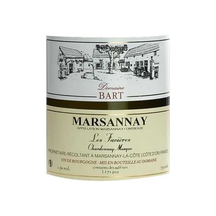 Domaine Bart 2018 Marsannay les Favieres - Vin blanc de Bourgogne