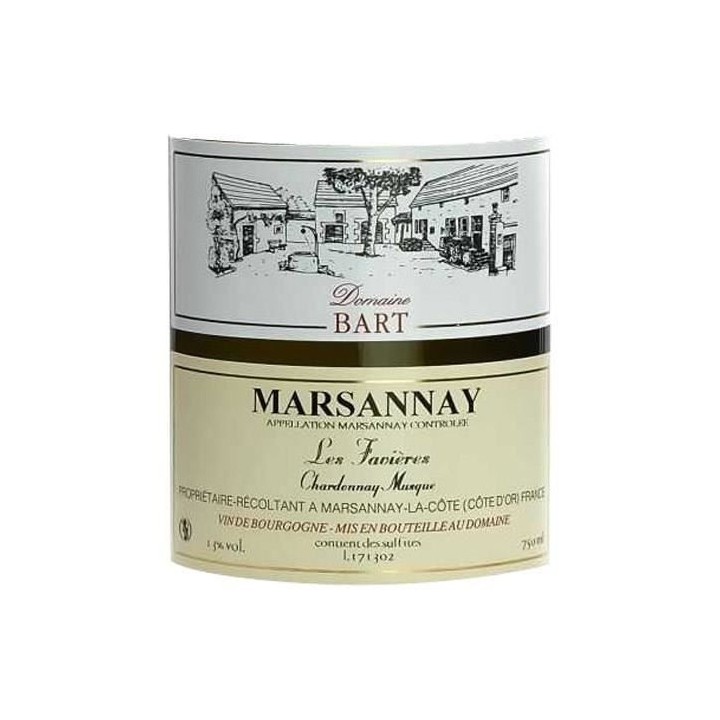 Domaine Bart Les Favieres 2020 Marsannay - Vin rouge de Bourgogne
