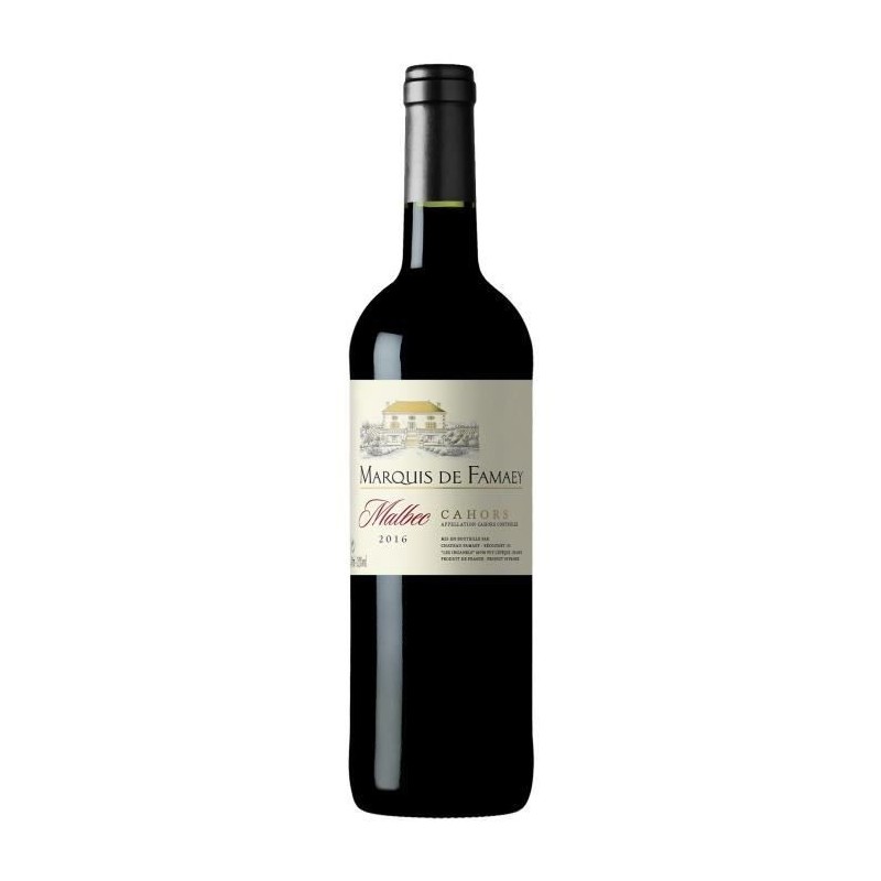 Château Famaey 2016 Cahors - Vin rouge du Sud-Ouest