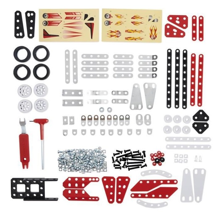 MECCANO - VEHICULES DE COURSE 10 MODELES - 6060104 - 10 Modeles De Vé