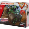 MECCANO - MONSTER TRUCK GRAVE DIGGER MECCANO JUNIOR - 6060171 - Véhicule Monster Truck Géant A Retrofriction - Jeu de Construc