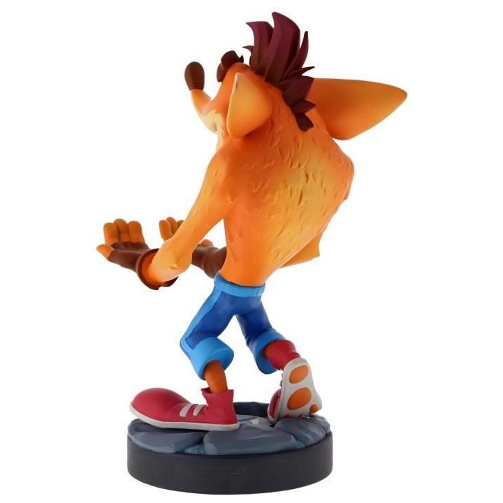 Figurine Crash Bandicoot Quantum - Support & Chargeur pour Manette et