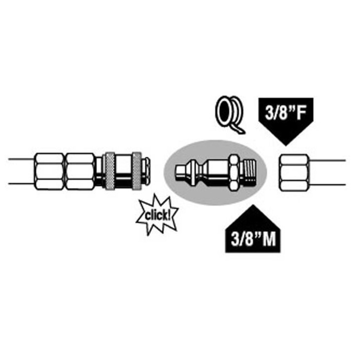 MECAFER Insert rapide 3/8 M