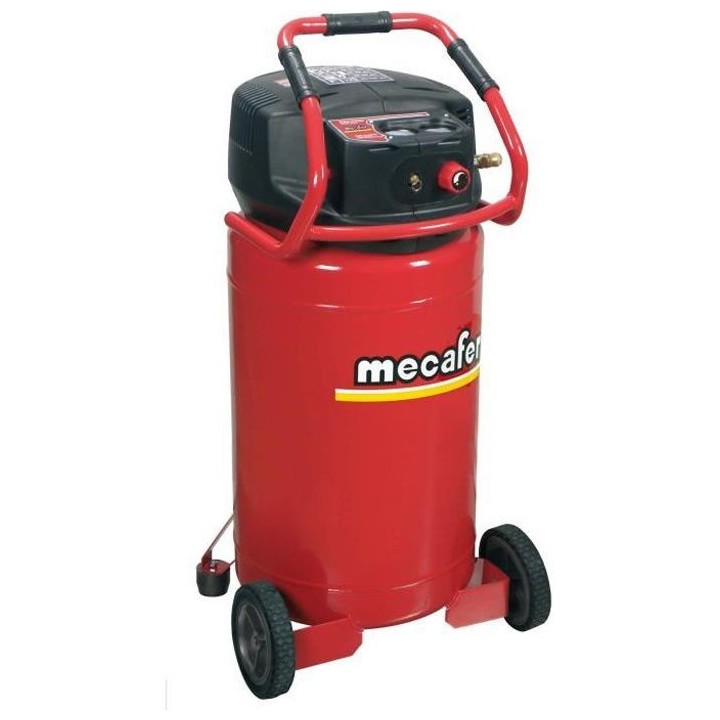 MECAFER Compresseur sans huile 100 L 2,5HP Vertical Century