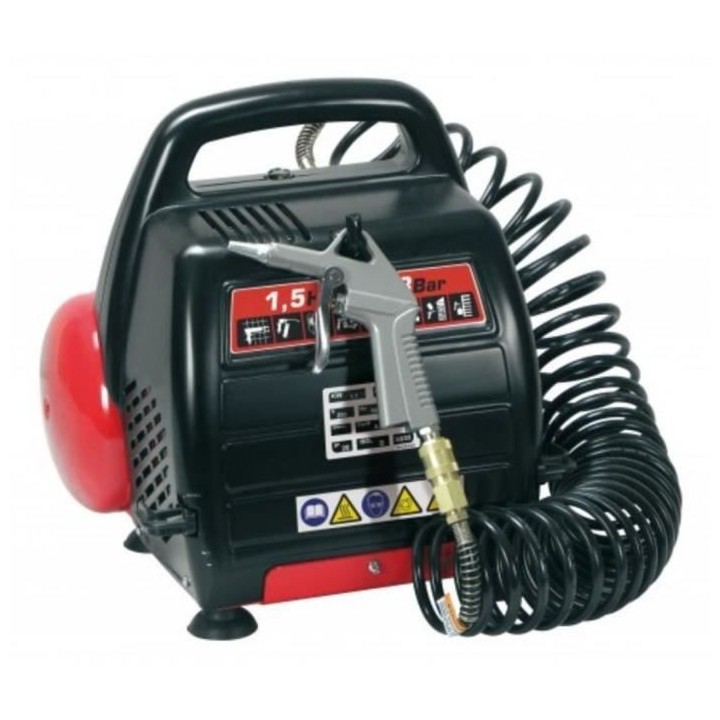 MECAFER Compresseur 6L 1,5HP New Vento Mecafer + Kit agrafage