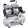 MECAFER Compresseur silencieux - 425513 - 6L - 0,5HP - Gris