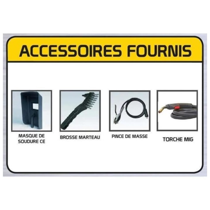 Poste a souder Mikro Mig Inverter No Gaz 100A. STANLEY