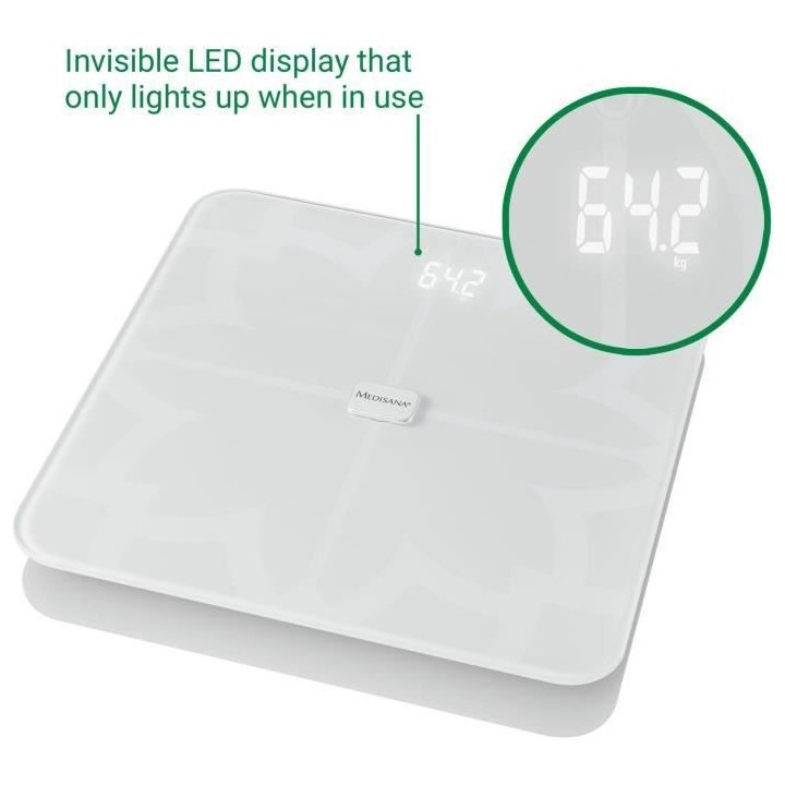 MEDISANA Pese-personne BS 440 avec analyse corporelle