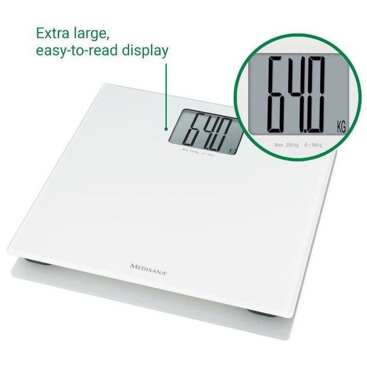 Medisana Pese-personne XL PS 470 Blanc