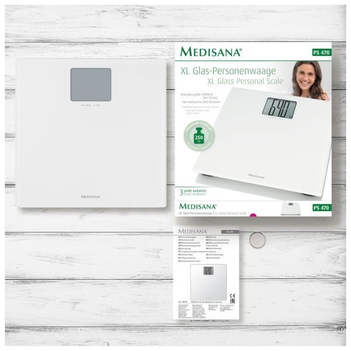 Medisana Pese-personne XL PS 470 Blanc