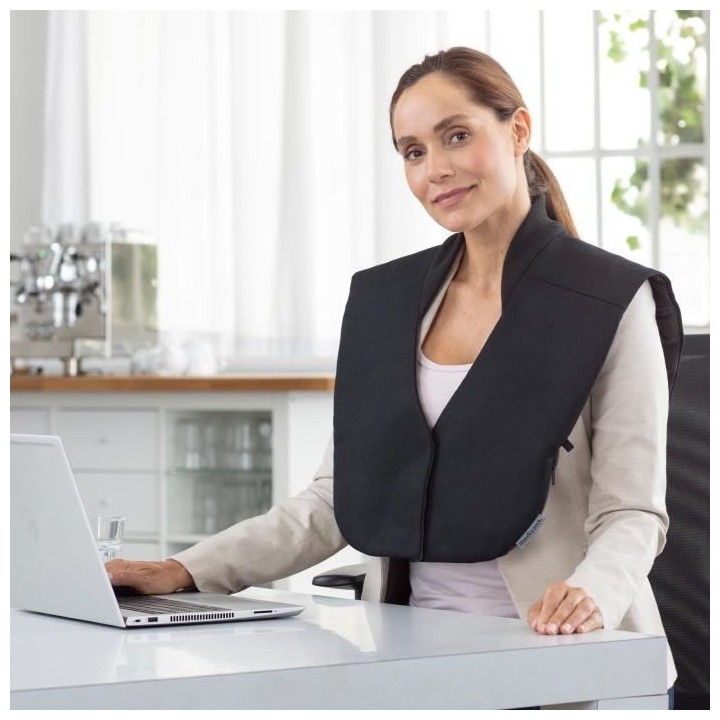 MEDISANA OL 100 - Cap chauffante look bureau - Chaleur épaules et dos