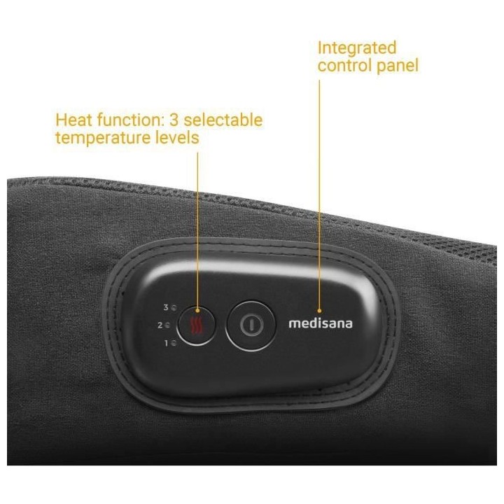 MEDISANA OL 300 - Coussin chauffant en forme de cale pour améliorer l
