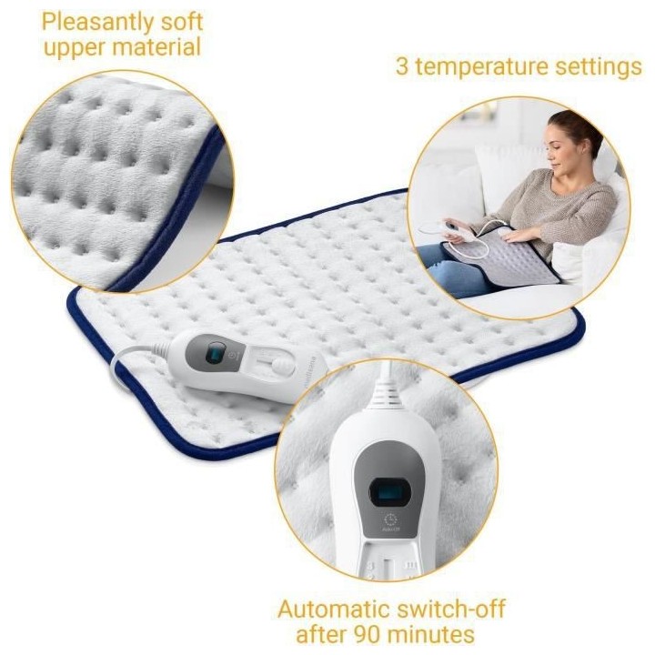 MEDISANA - HP 405 - Plaid chauffant - 3 réglages de température - Ar