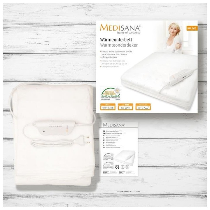 Couverture chauffante HU 662 de Medisana 61220