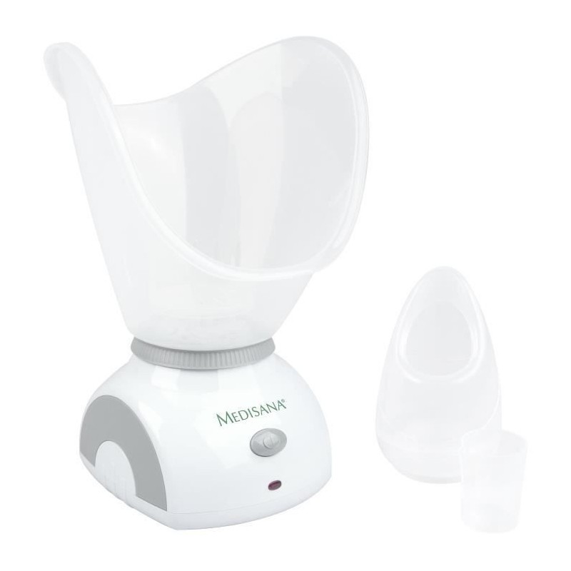 Medisana FSS sauna facial, appareil a vapeur pour le visage, nettoyage en profondeur des pores avec fixation nasale pour les soi