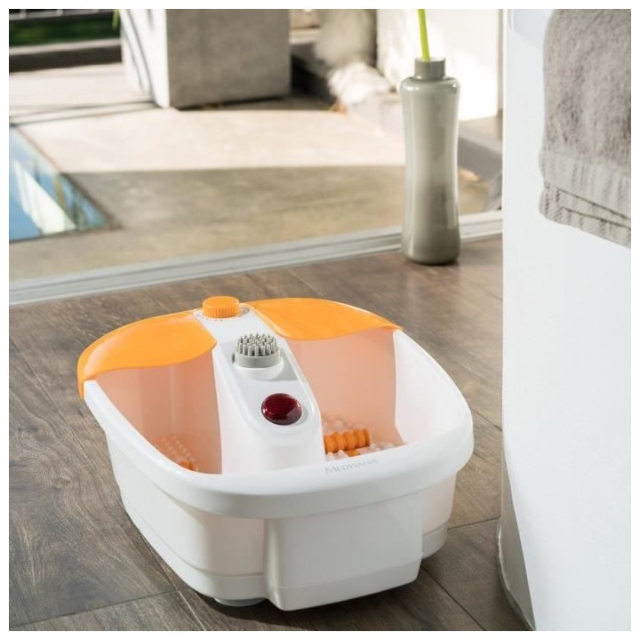 Medisana Bain de Pieds avec Massage de la Zone Réflexe des Pieds, Bai