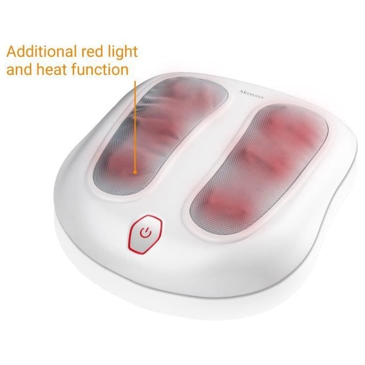 Medisana Appareil de massage shiatsu des pieds FM 883 Blanc