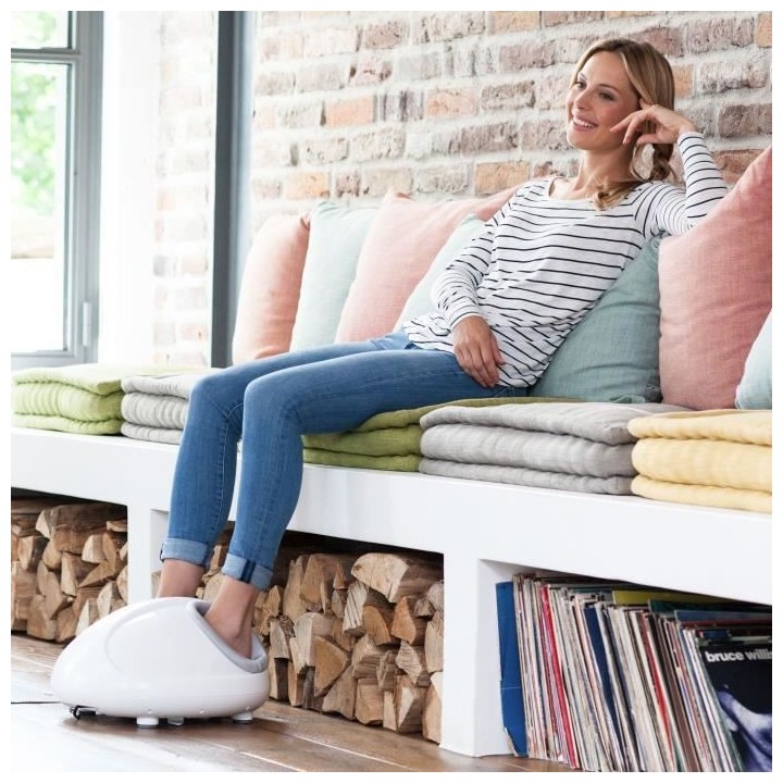 Medisana Appareil de massage des pieds FM 888 Blanc 88398