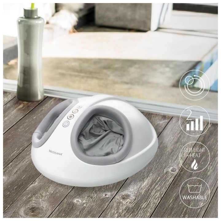 Medisana Appareil de massage des pieds FM 888 Blanc 88398