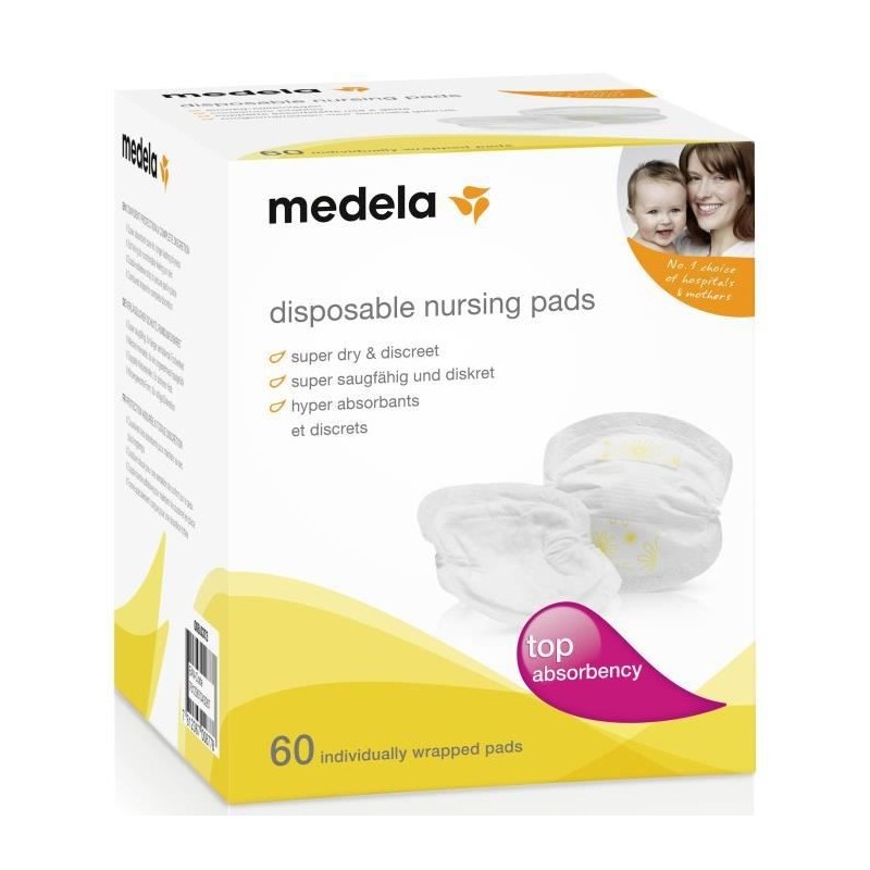 Medela Coussinets Jetables 60 unités