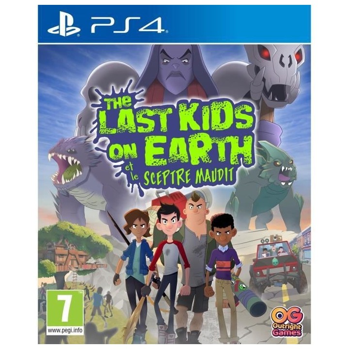 The Last Kids on Earth et Le Sceptre Maudit Jeu PS4