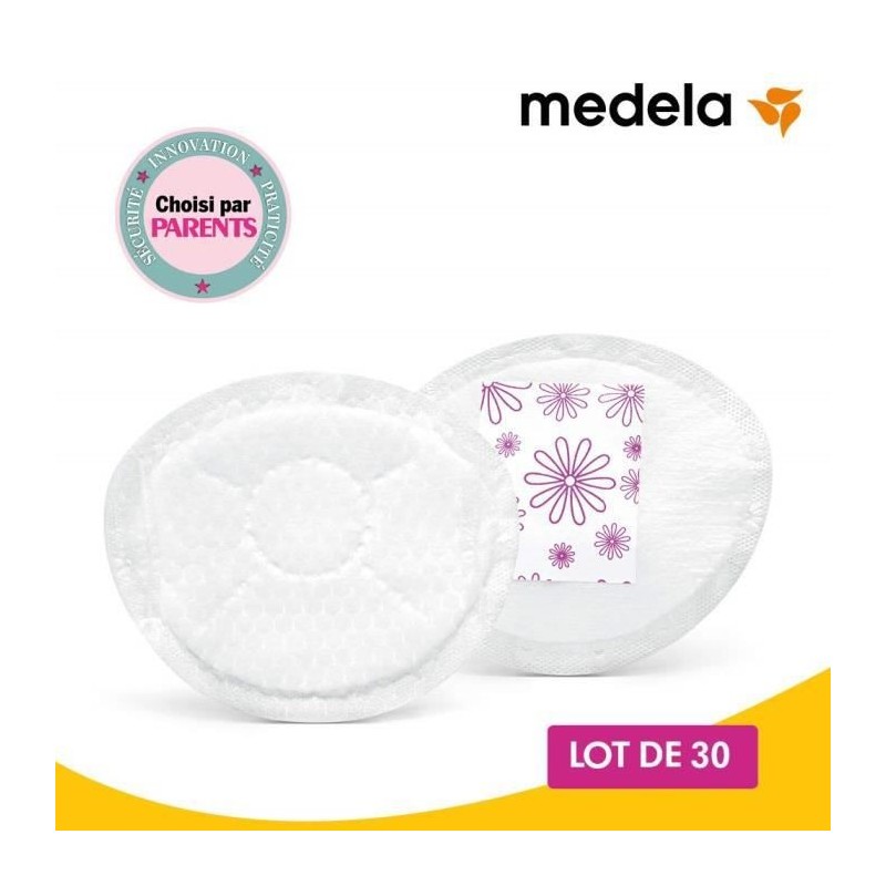 Medela Coussinets d'Allaitement Safe & Dry Ultra Thin 30 unités