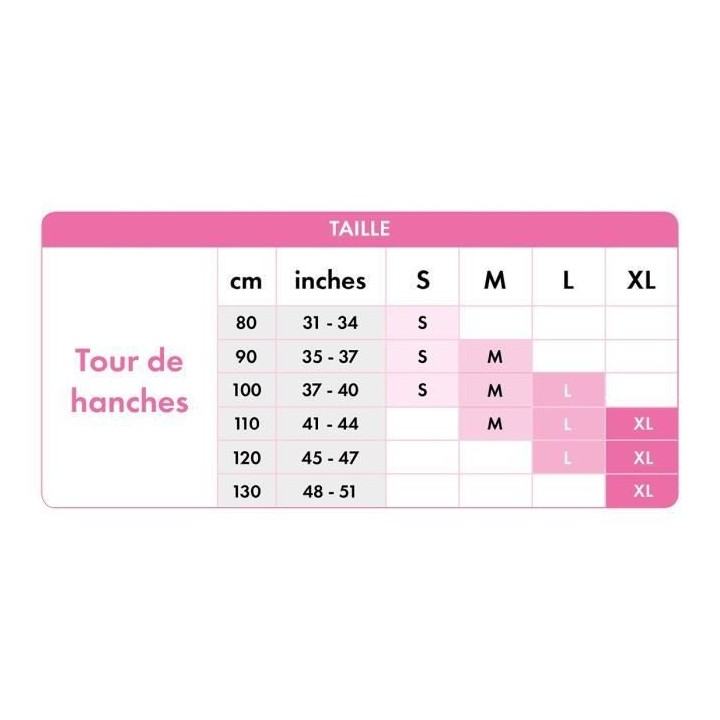 Medela Bandeau de Maintien Noir Taille XL 1 unité