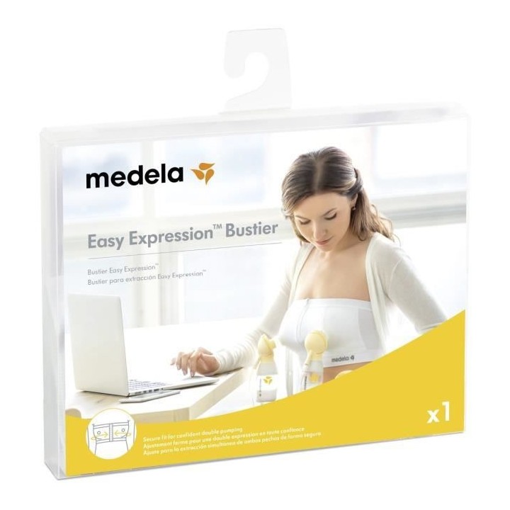 Medela Bustier Easy Expression Noir Taille M 1 unité