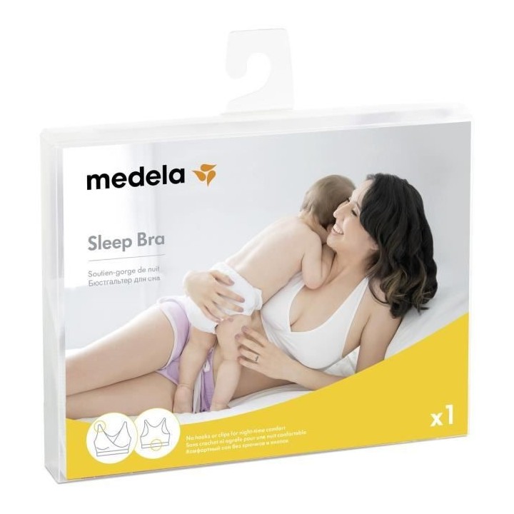 Medela Brassiere d'Allaitement Noir Taille S 1 unité