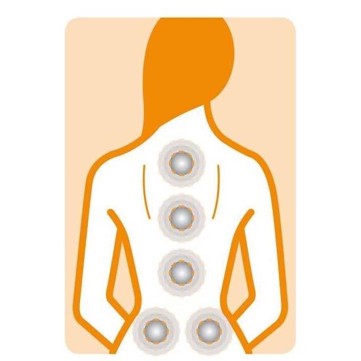 Housse de siege de massage avec vibration MCH de Medisana 88935