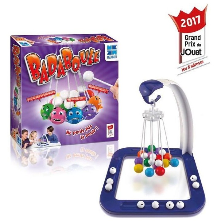 Badaboule - Jeu de Société Enfant - MEGABLEU