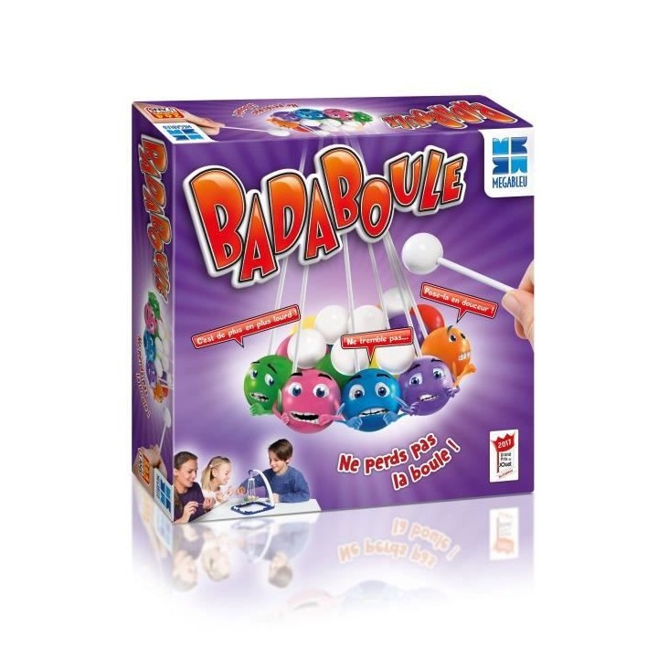 Badaboule - Jeu de Société Enfant - MEGABLEU