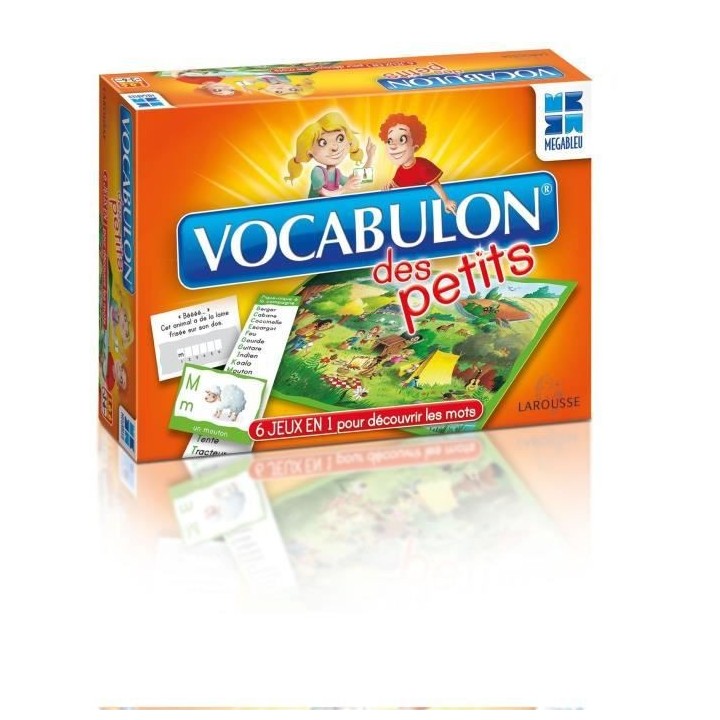 Jeu d'apprentissage Vocabulon des Petits - MEGABLEU