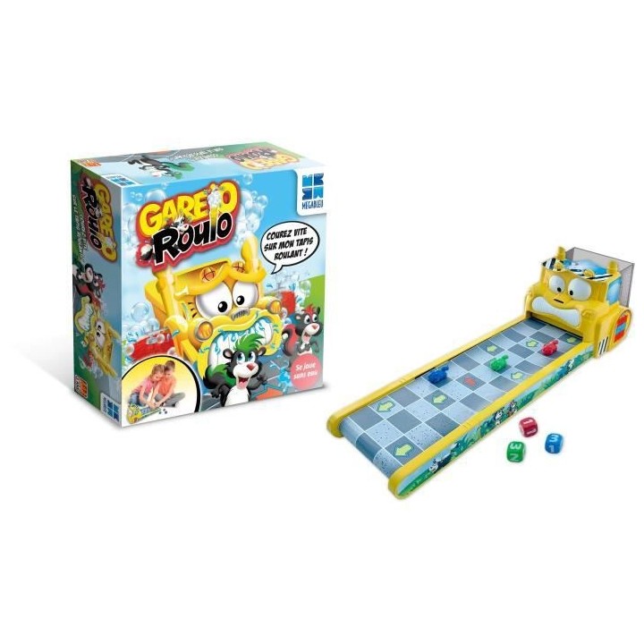 Gare'O Roulo - Jeu de société - MEGABLEU - Jeu d'ambiance