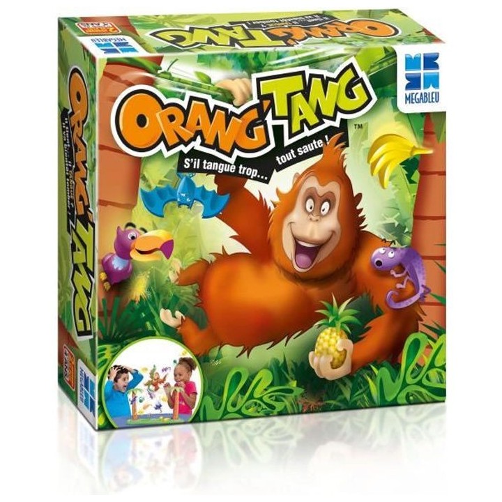 ORANG'TANG - Jeu de société enfant - MEGABLEU - 678058