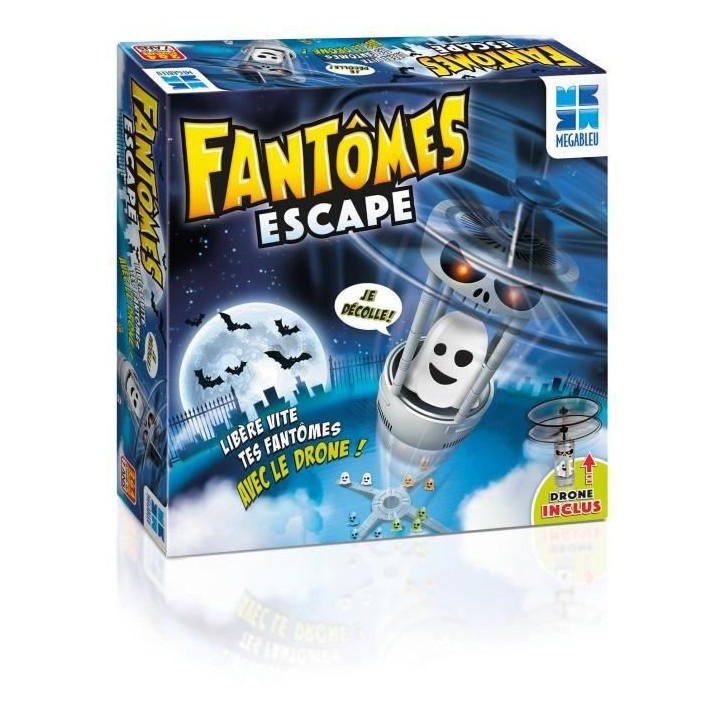 FANTOMES ESCAPE - Jeu de société enfant - MEGABLEU - 678088