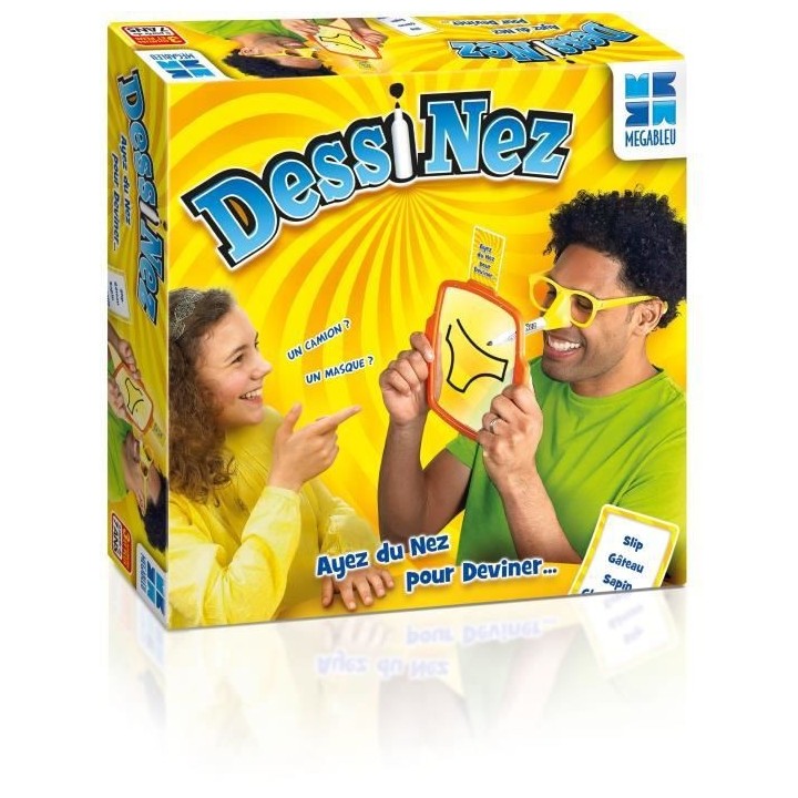 Dessi'Nez - Jeu de société - MEGABLEU - A partir de 3 joueurs