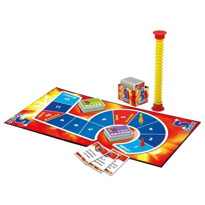 5 Secondes Chrono - Jeu de société - Jeu de questions réponses - ME