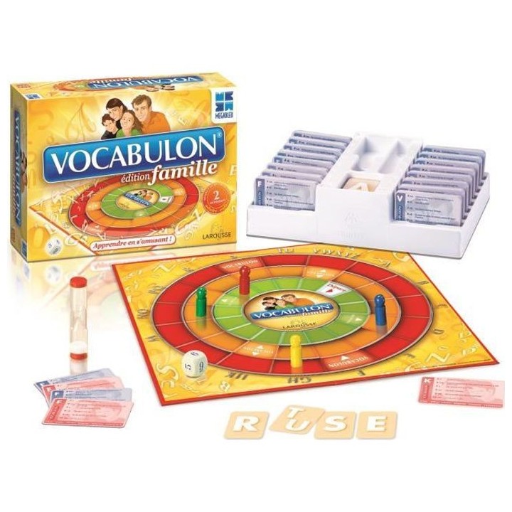 MEGABLEU Vocabulon Famille