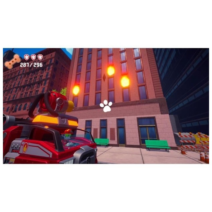 Paw Patrol, La Pat' Patrouille : a la rescousse d'Adventure City Jeu P
