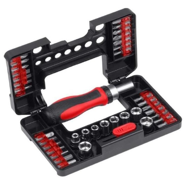 MEISTER JEU D EMBOUTS + DOUILLES 38PCS