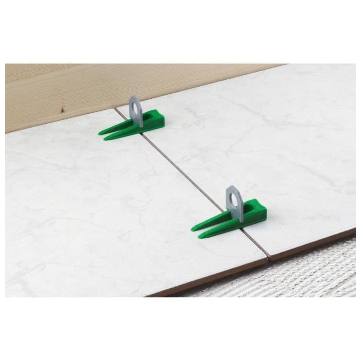 MEISTER Systeme de nivelage de carrelage 100 pieces