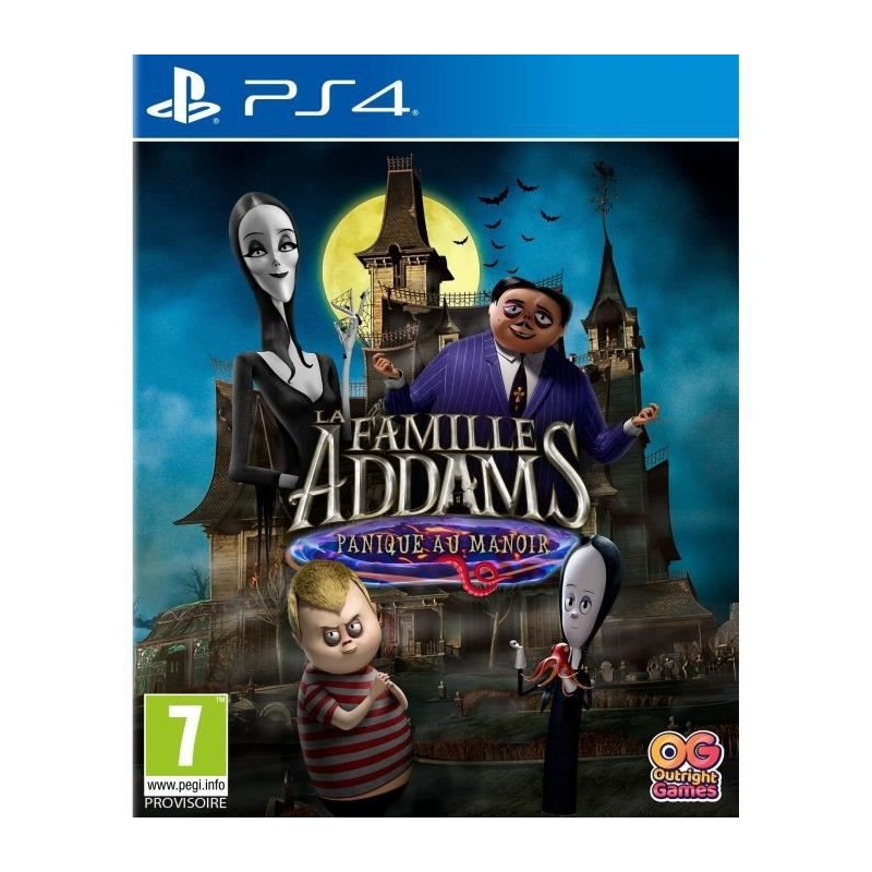 La Famille Addams : Panique au Manoir Jeu PS4