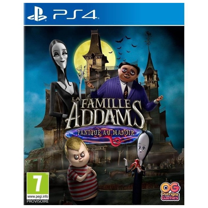 La Famille Addams : Panique au Manoir Jeu PS4