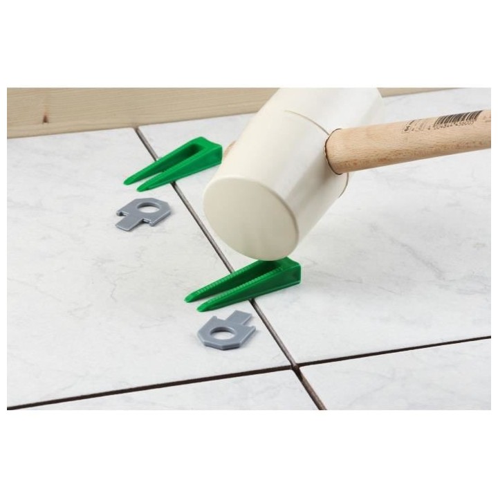 MEISTER Systeme de nivelage de carrelage 100 pieces