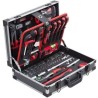 MEISTER Coffret a outils de 131 pieces - Aluminium